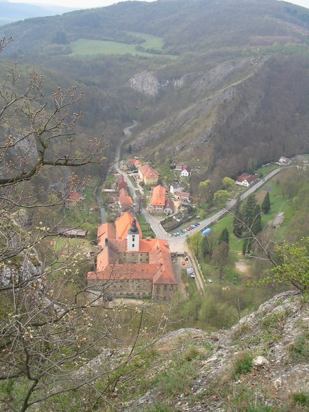 Vyhlídka ze skály