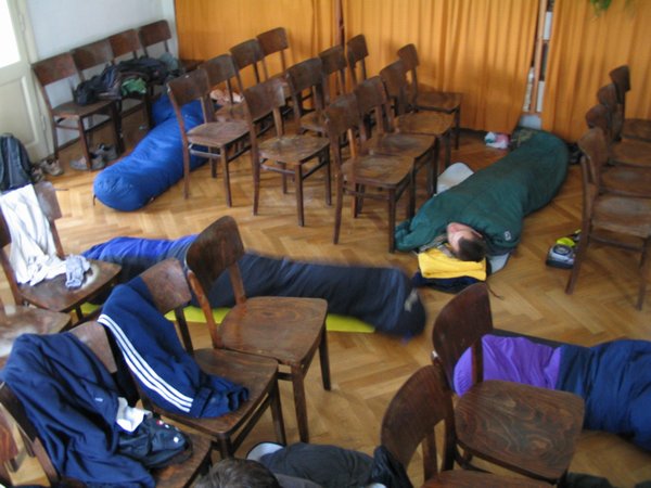 Ráno na faře ve Svitavách