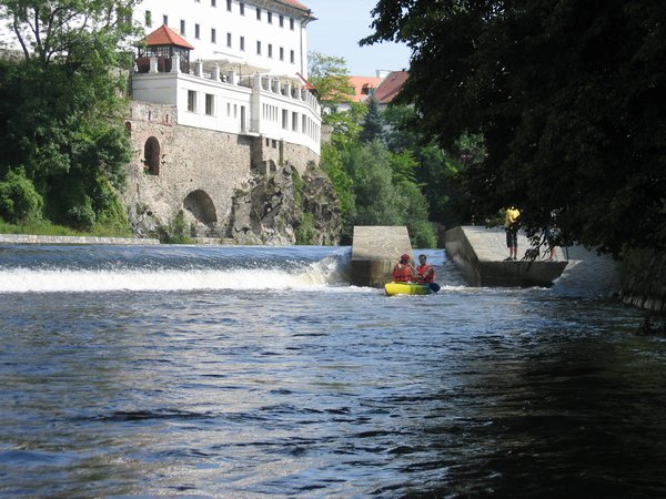 Sportovní propust v Krumlově