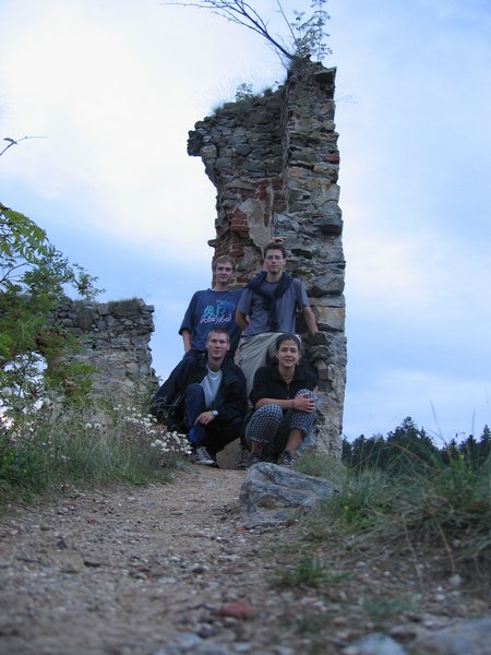 Vrcholové foto na Divčím kameni